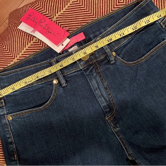 Lily Pulitzer Eagan Super Skinny  Jeans- Bennet Wash-NWT - Picture 13 of 15